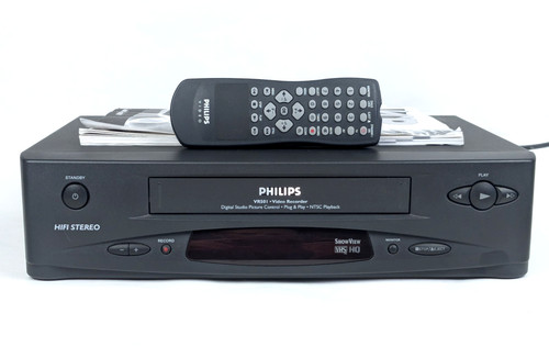 Philips vr501 video recorder - video,