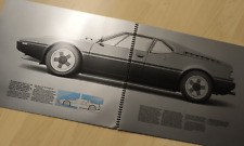 BMW M1 Hardcover-Prospekt, 1978