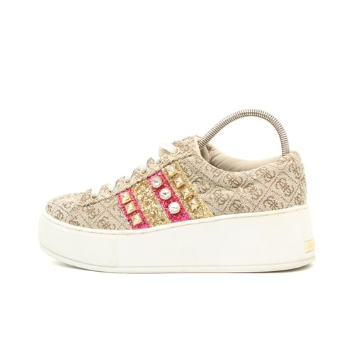 Guess damen plateau glitzer - guess,