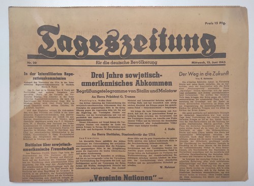 Tageszeitung sowjetisch - tageszeitung,