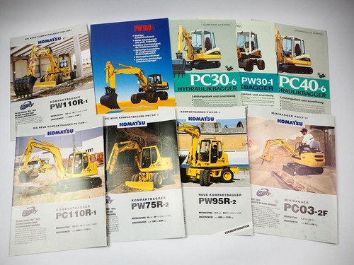 Prospekt komatsu pc - 9x,
