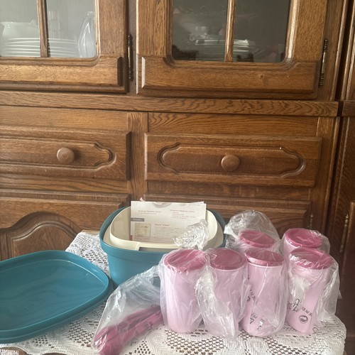 Tupperware sieb servierer mit - tupperware,