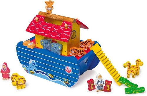 Arche noah mit figuren - figuren,, 18