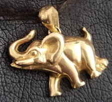 Gold 585 14 karat elefant - 585,