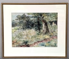 Friedrich Diehl Aquarell von