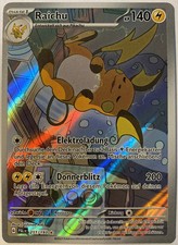 Pokemon raichu art rare - pokemon,