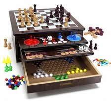 Spielesammlung holz - 10-in-1,