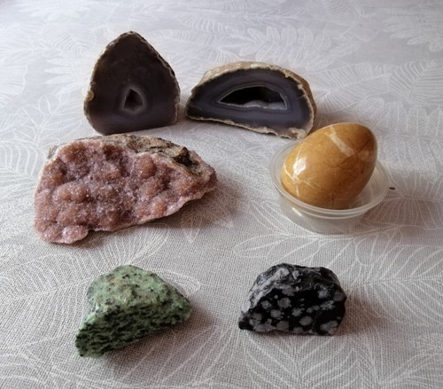Mineralien aus sammlung - mineralien,