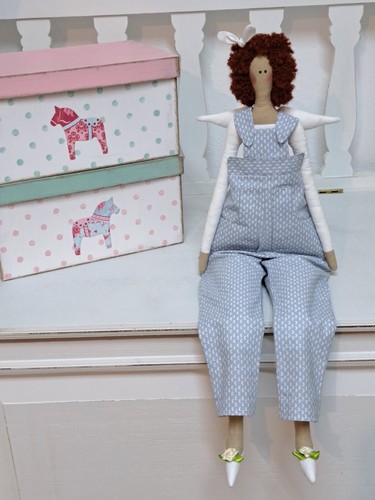 Puppe tilda dekoration shabby - tilda,