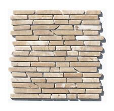 1 Naturstein Matte ST-442 Marmor Verblender Fliesen Lager Stein-mosaik Herne NRW