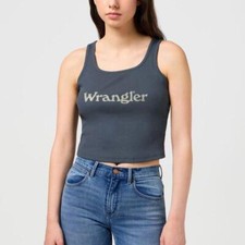 Wrangler logo tank - wrangler,