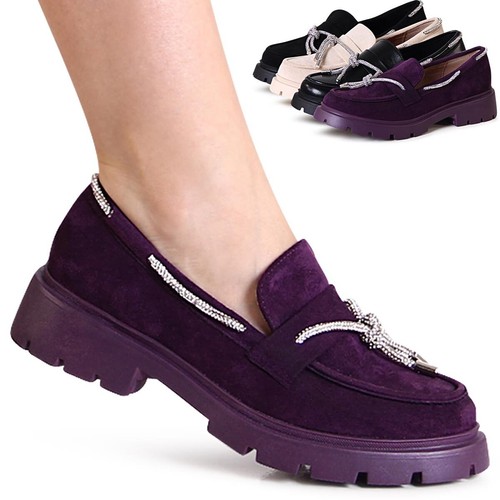 Damen velours halbschuhe - damen,