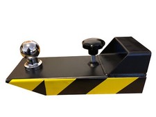 Rangierhilfe Gabelstapler Stapler Schwarz Anhänger Kugelkopf Anhängerkupplung