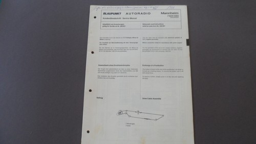 Blaupunkt autoradio mannheim - blaupunkt,