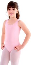 Ballett Trikot Mädchen Kinder Tanz Turnanzug Gymnastik Body Glanz Pirou PU3302
