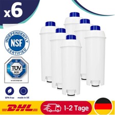 6x Wasserfilter für DeLonghi