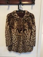 Ozelot Pelzjacke Größe 40-42, gebraucht