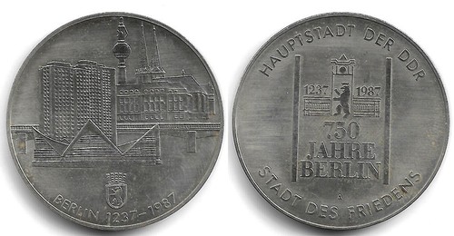 Medaille der berliner münze - medaille,