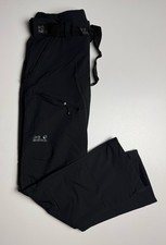 Jack Wolfskin, Hose, Größe W31-32/31, Schwarz, Logo, Gürtel, Taschen, Neuwertig