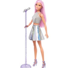 Barbie Sängerin Puppe mit