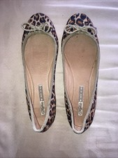 Leopard Muster Ballerina 38