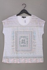 ✅ Bonita Kurzarmbluse Classic Bluse für Damen Gr. 42, L blau aus Polyester ✅