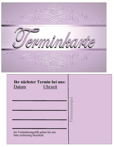 Terminkarten neutral uni arzt - terminkarten,
