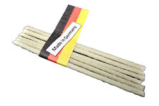 6x natur Baumwoll Lampendocht für indoor Kerzenfresser Wachsfresser Kerzenreste