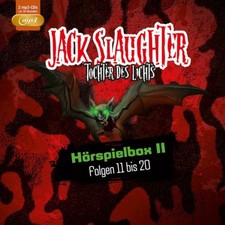 JACK SLAUGHTER - TOCHTER DES LICHTS - HÖRSPIELBOX II: FOLGE 11-20  2 MP3 CD NEU