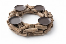 Kerzenkranz WOOD aus Treibholz