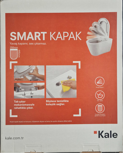 Kale idea smart sitz - wc-sitz, d-form