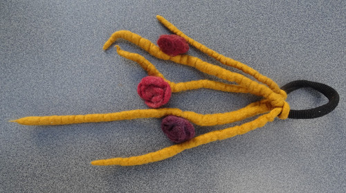 Dreads gefilzt haarschmuck - gefilzt,