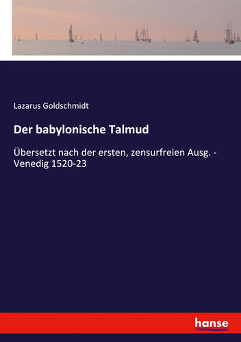 Der babylonische talmud - talmud, |