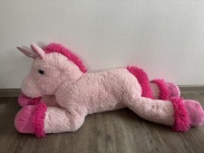 Wie NEU ? Großes Einhorn Plüschtier XXL ? Kuscheltier Prinzessin Unicorn