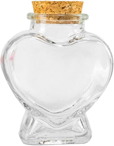 Mini glasflaschen herzförmige - mini,