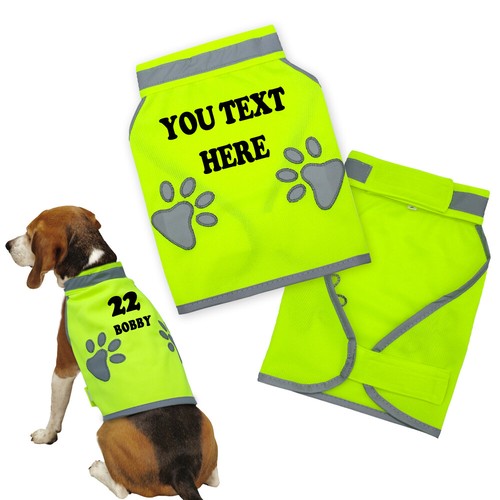 Hundewarnweste bedruckte - hundewarnweste,