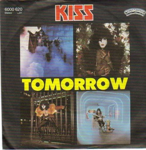 Kiss tomorrow single - 7", vinyl