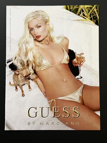 2004 paris hilton - paris, guess