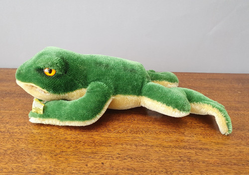 Steiff stofftier frosch froggy - stofftier,