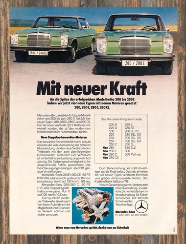 Mercedes benz 280 - e,