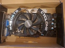 Nvidia Grafikkarte msi GTS 450 DirectCU  1GB DDR5 Leise Und Immer Noch Top 