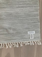 Teppich gewebt grau 70x140 Baumwolle LIEWOOD Designed in Denmark Made in Italy