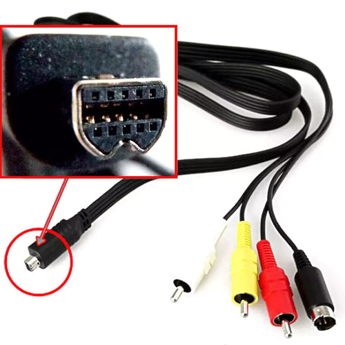 Kabel panasonic camcorder - av,