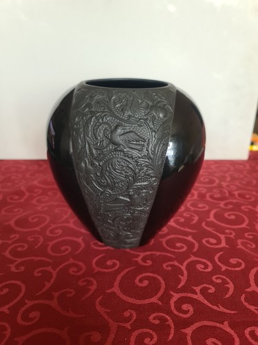 Rosenthal vase schwarz cm - 19,