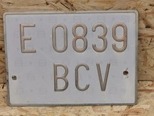 Altes nummernschild spanien - altes,