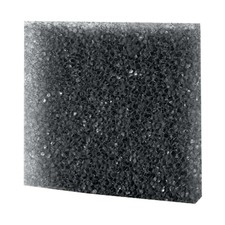 Hobby Filterschaum grob 50 x 50 x 5 cm schwarz Filterschwamm Filter Aquarium
