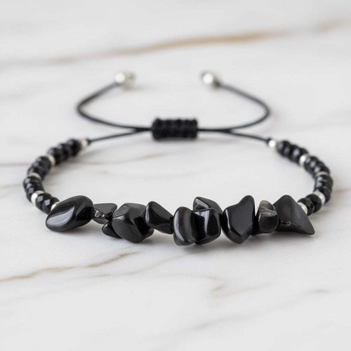 Obsidian schutzarmband - schutzarmband,