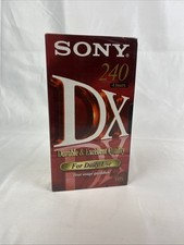 SONY DX 240 VHS 240 min
