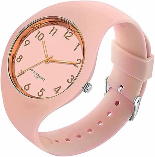 Uhr mit silikonband für - uhr, damen