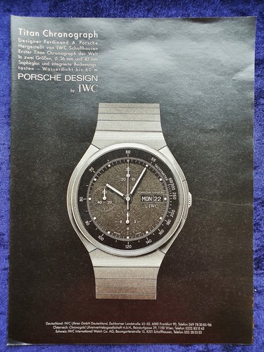 Iwc armbanduhren porsche - iwc,